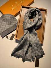 LV scarf hat set 04 - 5