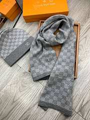 LV scarf hat set 05 - 5