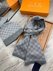 LV scarf hat set 05 - 2