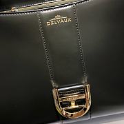 DG lambskin lined crossbody  bag black 28*14*22CM - 3