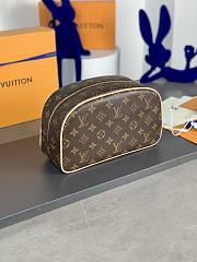 LV Clutch bag  brown print  25.5*17*9CM - 1