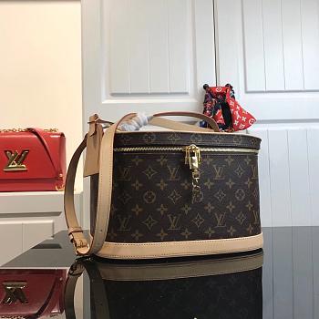 LV NICE Cosmetic bag M47280 31.5x20x21cm