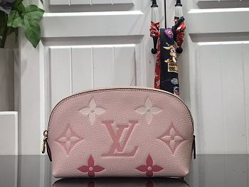  LV cosmetic  pouch bag M80502 pink  19x12x6cm