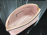  LV cosmetic  pouch bag M80502 pink  19x12x6cm - 6