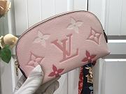  LV cosmetic  pouch bag M80502 pink  19x12x6cm - 2