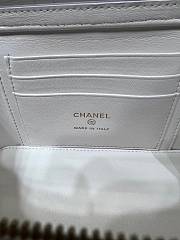  Chanel lambskin cosmetic handbag white 20241008J- 17x9.55x8cm - 3