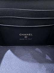 Chanel calfskin cosmetic black bag AP2805Y   17x9.5x8cm - 6