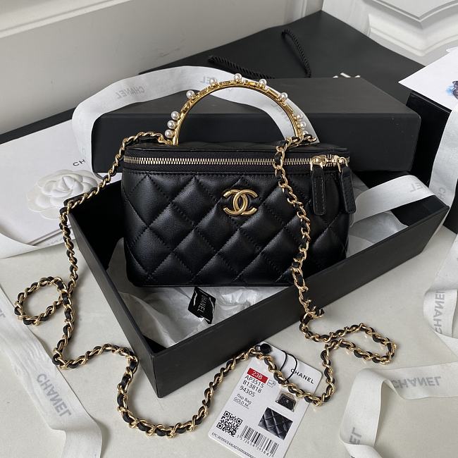  Chanel lambskin shoulder bag  AP3515 17x9.5x8cm  - 1