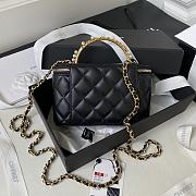  Chanel lambskin shoulder bag  AP3515 17x9.5x8cm  - 4