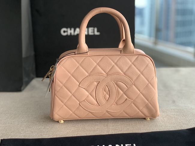  Chanel handbag  pink AS3034 25x14x9cm - 1