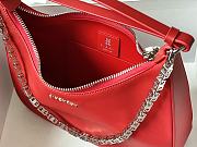 Givenchy Moon Hobo 4106N  red 25x7x12cm - 4