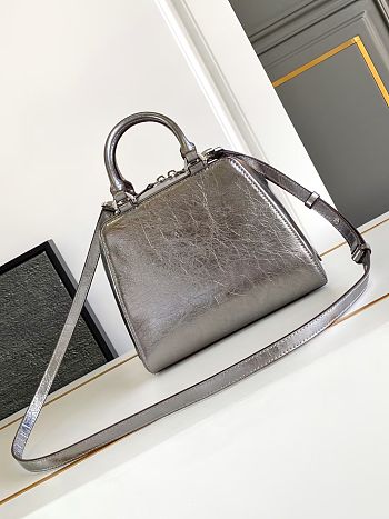 	 Givenchy Handbag 20241015A silver gray 13x19x22cm