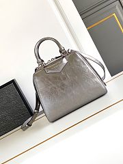 	 Givenchy Handbag 20241015A silver gray 13x19x22cm - 3