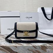 	 Celine medium triumph bag 121020D-6  22x16.5x7cm - 1