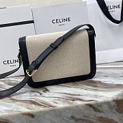 	 Celine medium triumph bag 121020D-6  22x16.5x7cm - 2