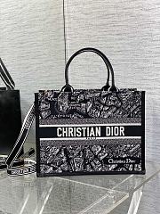  Dior Book tote 8005 black  36x16x27cm - 1