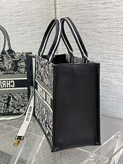  Dior Book tote 8005 black  36x16x27cm - 6