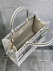 Dior Book tote 8005 white 36x16x27cm - 3