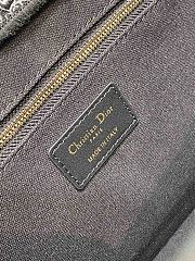 Dior Book tote 8004 black 26x12x21cm - 6