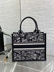 Dior Book tote 8004 black 26x12x21cm - 2