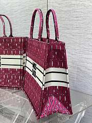 Dior Book tote 8001 red 42x18x35cm - 4