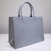 Dior Book tote 120903C gray  36.5x28x16cm - 5