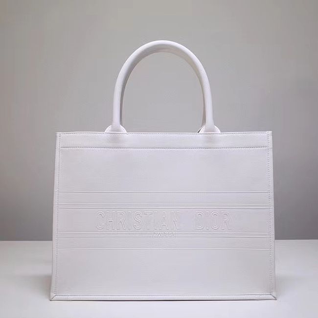 Dior Book tote 120903C white  36.5x28x16cm - 1