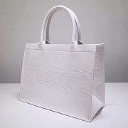 Dior Book tote 120903C white  36.5x28x16cm - 5