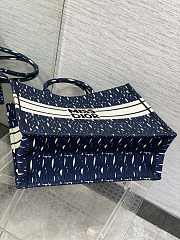 Dior Book tote   8001D  blue 42x18x35cm - 4