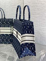 Dior Book tote   8001D  blue 42x18x35cm - 2