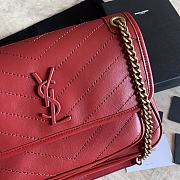 SAINT LAURENT Should bag 498894 red 28x20x8.5cm  - 2