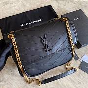 SAINT LAURENT Should bag 498894 black 28x20x8.5cm - 4