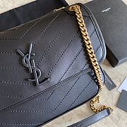 SAINT LAURENT Should bag 498894 black 28x20x8.5cm - 2