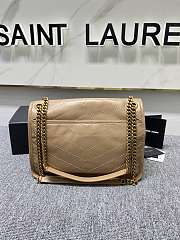 SAINT LAURENT Should bag 498894 brown 28x20x8.5cm - 4