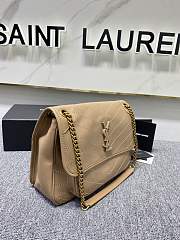 SAINT LAURENT Should bag 498894 brown 28x20x8.5cm - 3