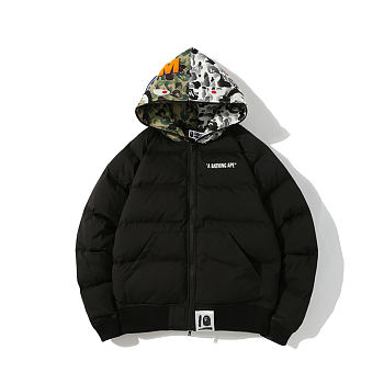 Bape Color block cotton jacket