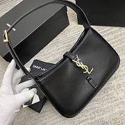 YSL  LE5A7  hobo bag 657228PW in black-23x16x6cm - 3