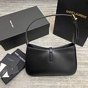 YSL  LE5A7  hobo bag 657228PW in black-23x16x6cm - 4