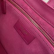 YSL LE5A7 hobo bag 657228PW in pink-23x16x6cm - 3