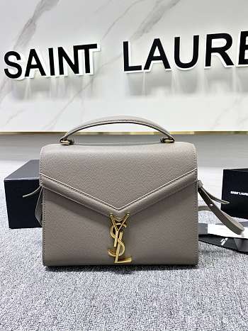 SAINT LAURENT Handbag 532752 gray -24.5x20x11.5cm