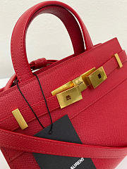 SAINT LAURENT MANHATTAN NANO BAG 593741 red -21x16x9cm - 3