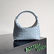 Bottega Veneta Shoulder bag 754443A blue 22x13x9cm - 1