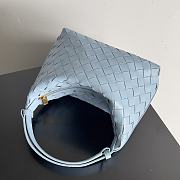 Bottega Veneta Shoulder bag 754443A blue 22x13x9cm - 2