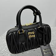 MiuMiu Handbag  5555  black -20x10x5cm  - 4