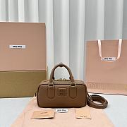 Miumiu tote brown bag  22*10.5*7.5CM - 1