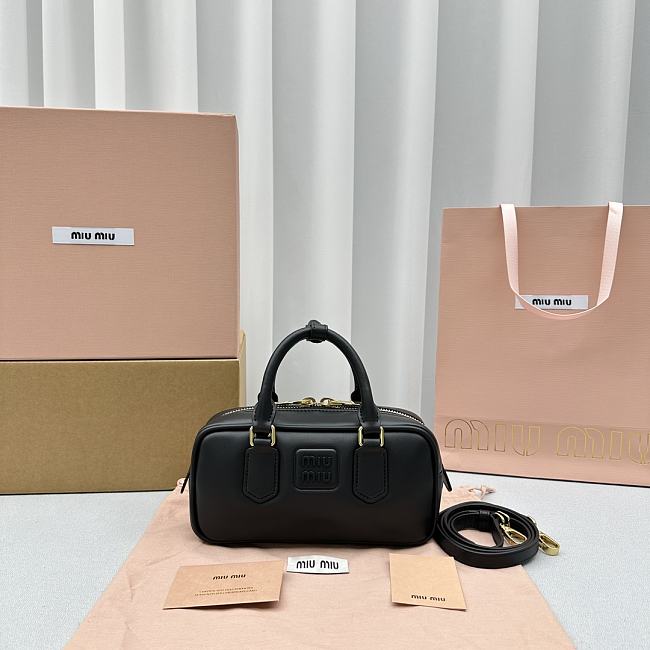 Miumiu tote black bag  22*10.5*7.5CM - 1