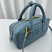 Miumiu tote blue bag  22*10.5*7.5CM - 4