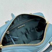 Miumiu tote blue bag  22*10.5*7.5CM - 2