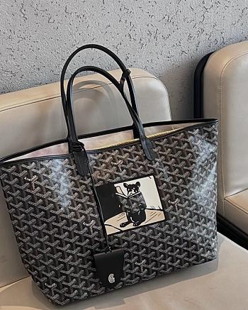 Goyard crossbody bag black  57*33*16CM