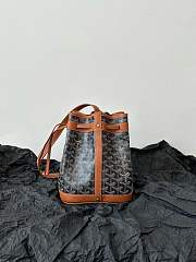 	 Goyard petit flot bag brown -23*17*14.5CM - 1